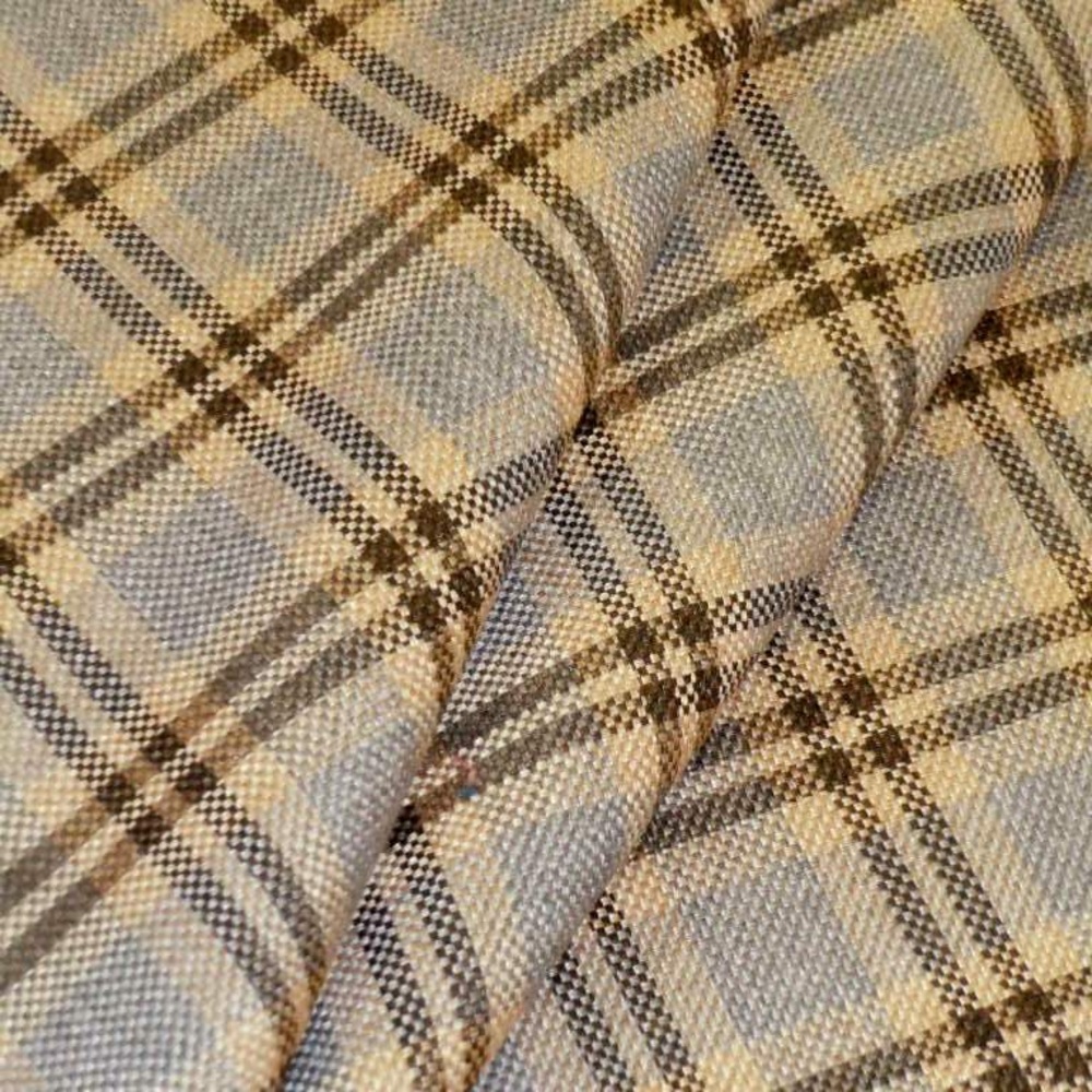 Browns & Grays Tartan Plaid Fabric